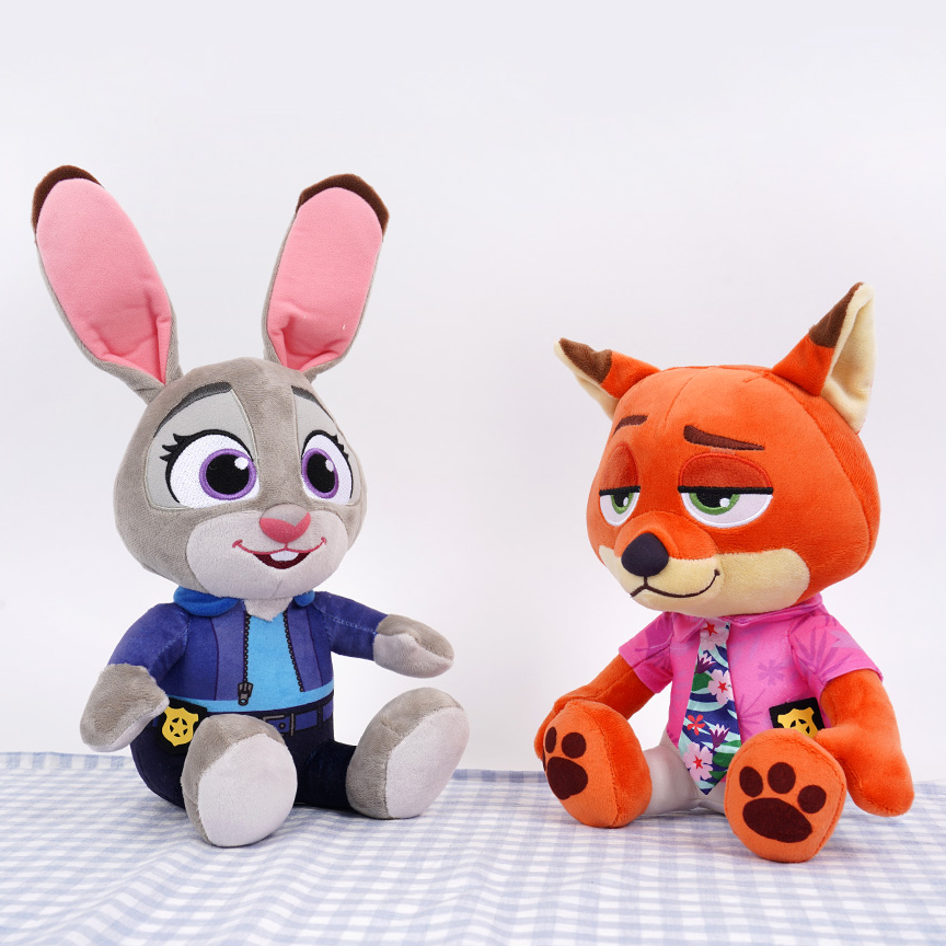 주토피아 2 닉 인형 25cm 여우 캐릭터 봉제인형 주디 닉 커플 19,900원