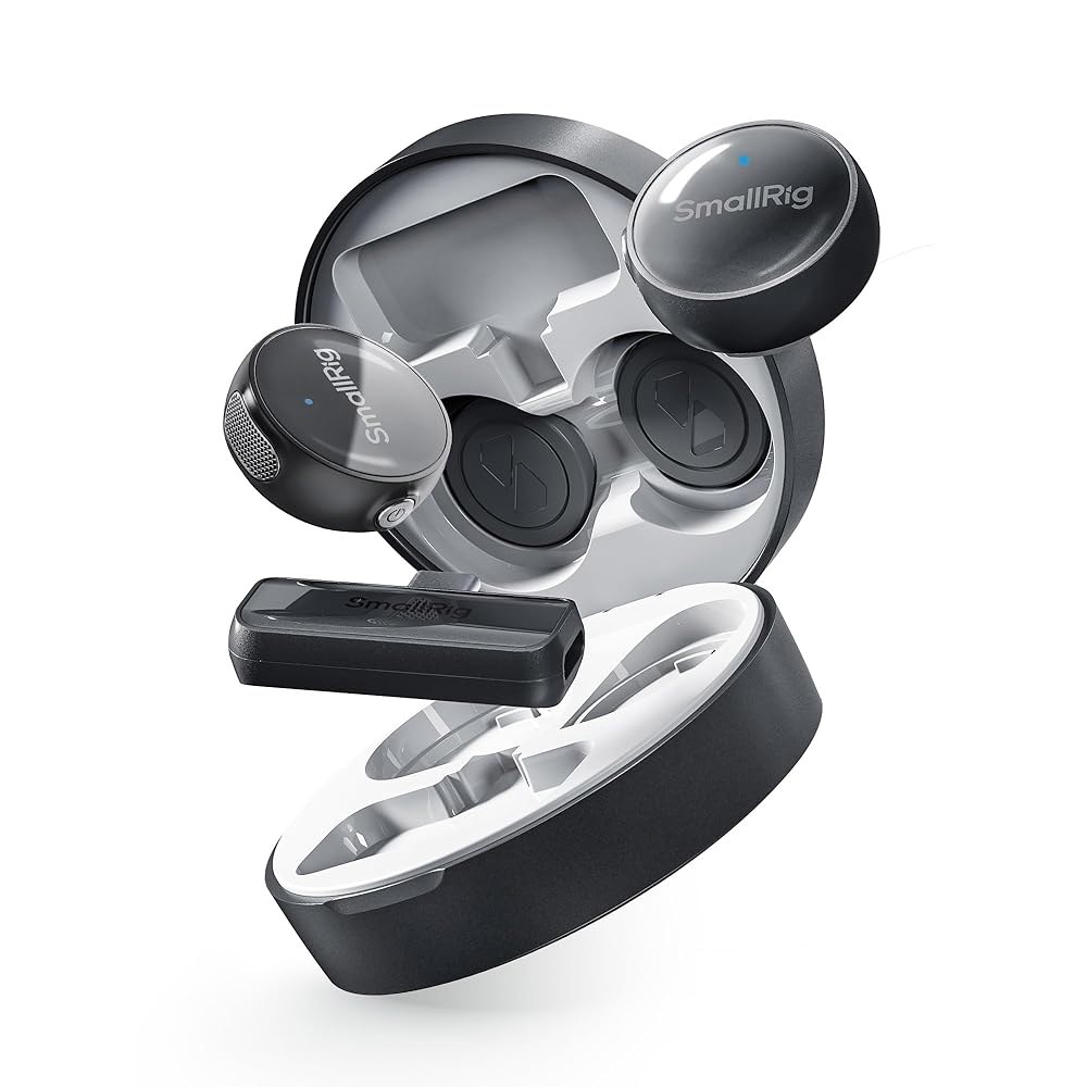 아이폰용 USB C가 장착된 스몰리그 S60 무선 라발리에 마이크 안드로이드용 미니 44H 배터리 소음 감소 음소거 이득 비디오 녹화 브이로그 인터뷰 블랙용 라펠 클립, 1개 111,200원