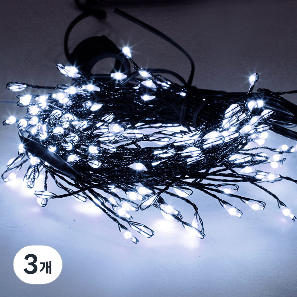 아리조명 LED 미리내 와이어 지네 전구 크리스마스 장식 줄 조명 6M 15M 62,470원