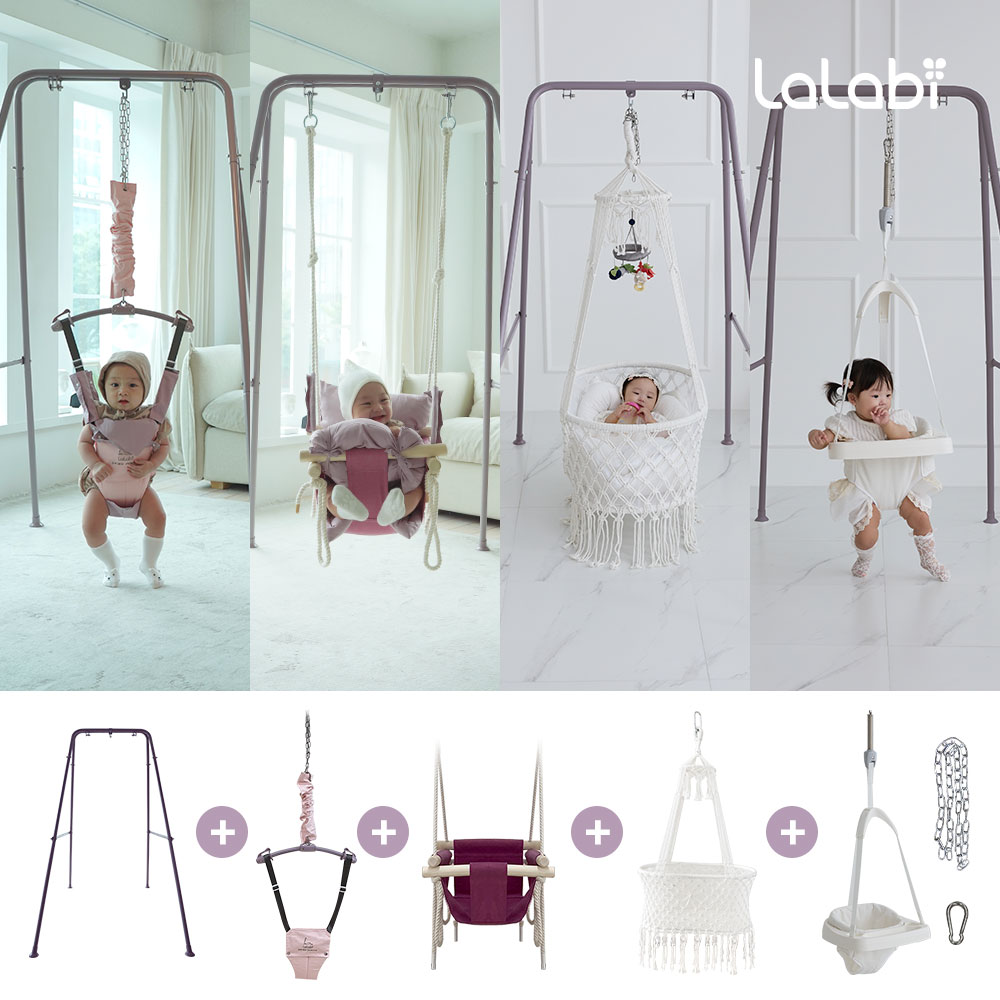 라라비 스윙점퍼 4in1 풀패키지 (점퍼루+그네+플레이시트+바운서) 348,990원