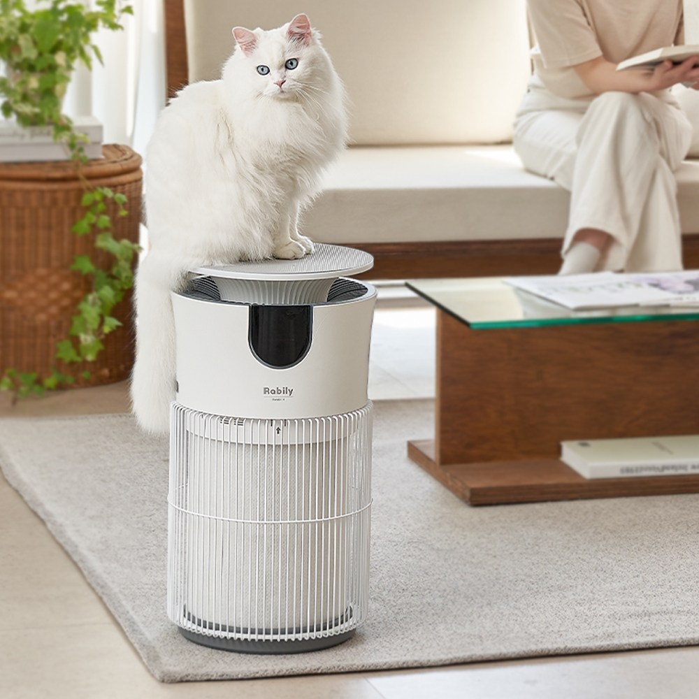 라빌리 펫 공기청정기 반려동물 냄새 털 제거 HEPA 3단계 필터 UVC 살균 음이온 329,000원