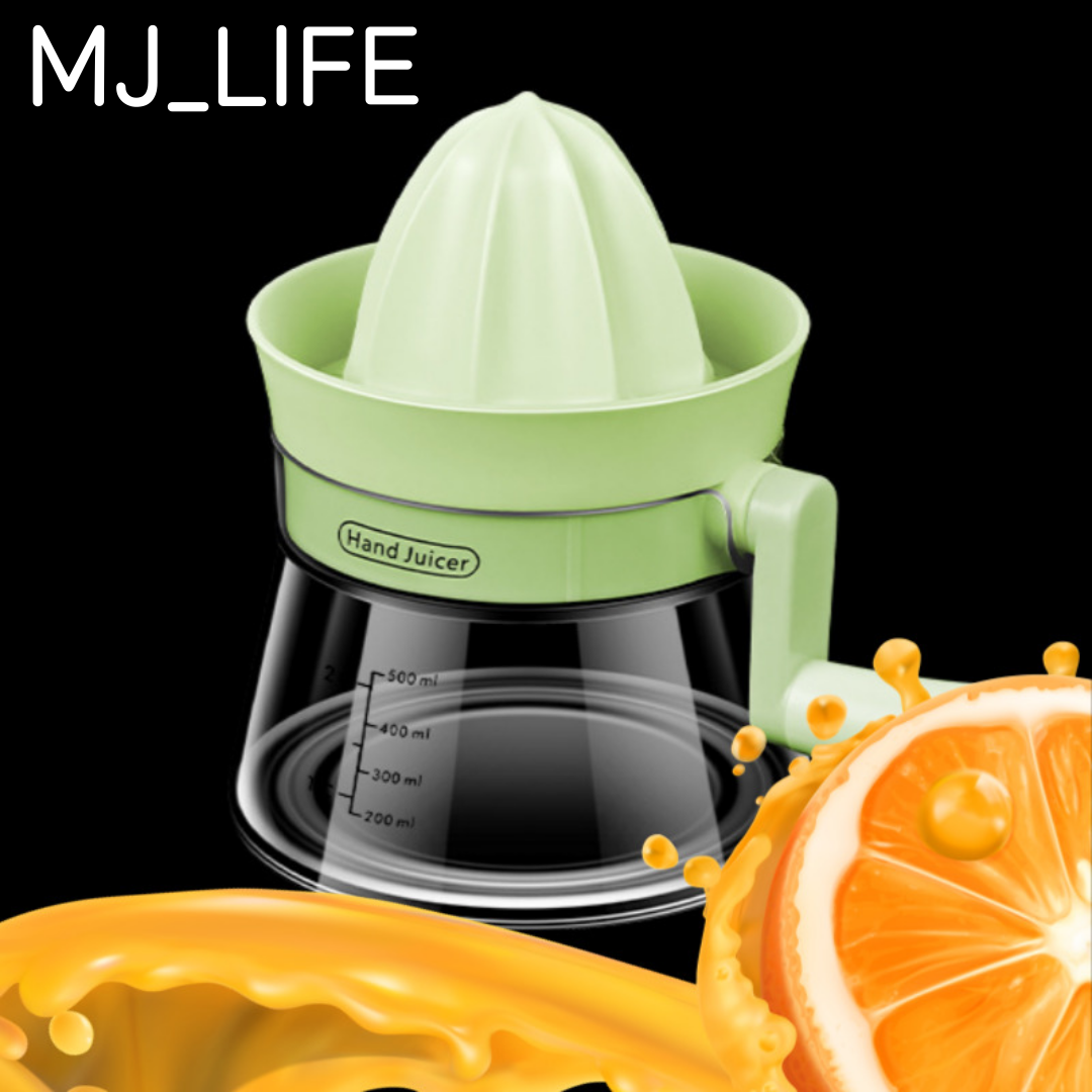 MJ_LIFE 오렌지 레몬스퀴저 수동 과일착즙기, 1개, 500ml 16,000원