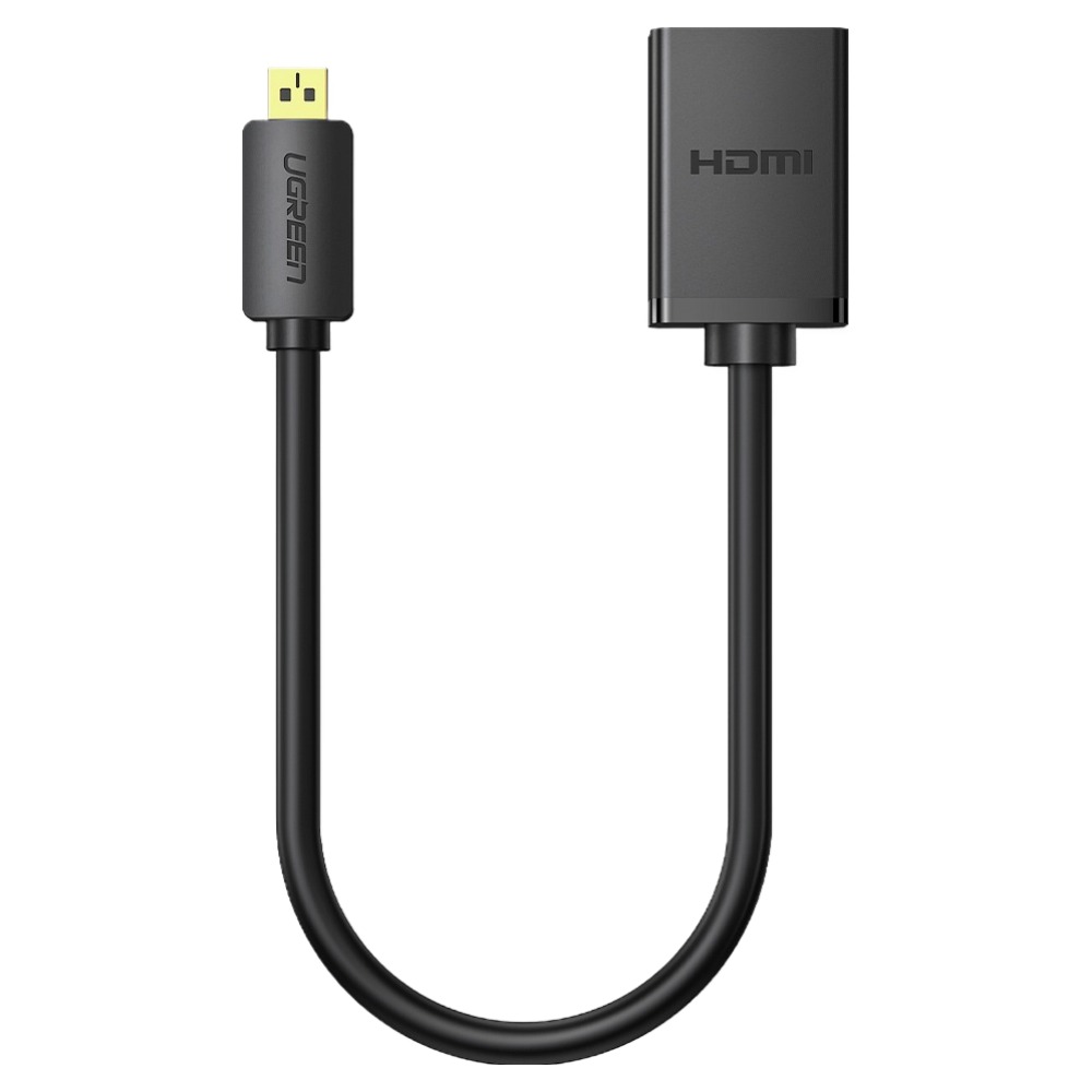 유그린 양방향 Micro HDMI M to HDMI F 변환 젠더 케이블, 1개, 20134 10,900원