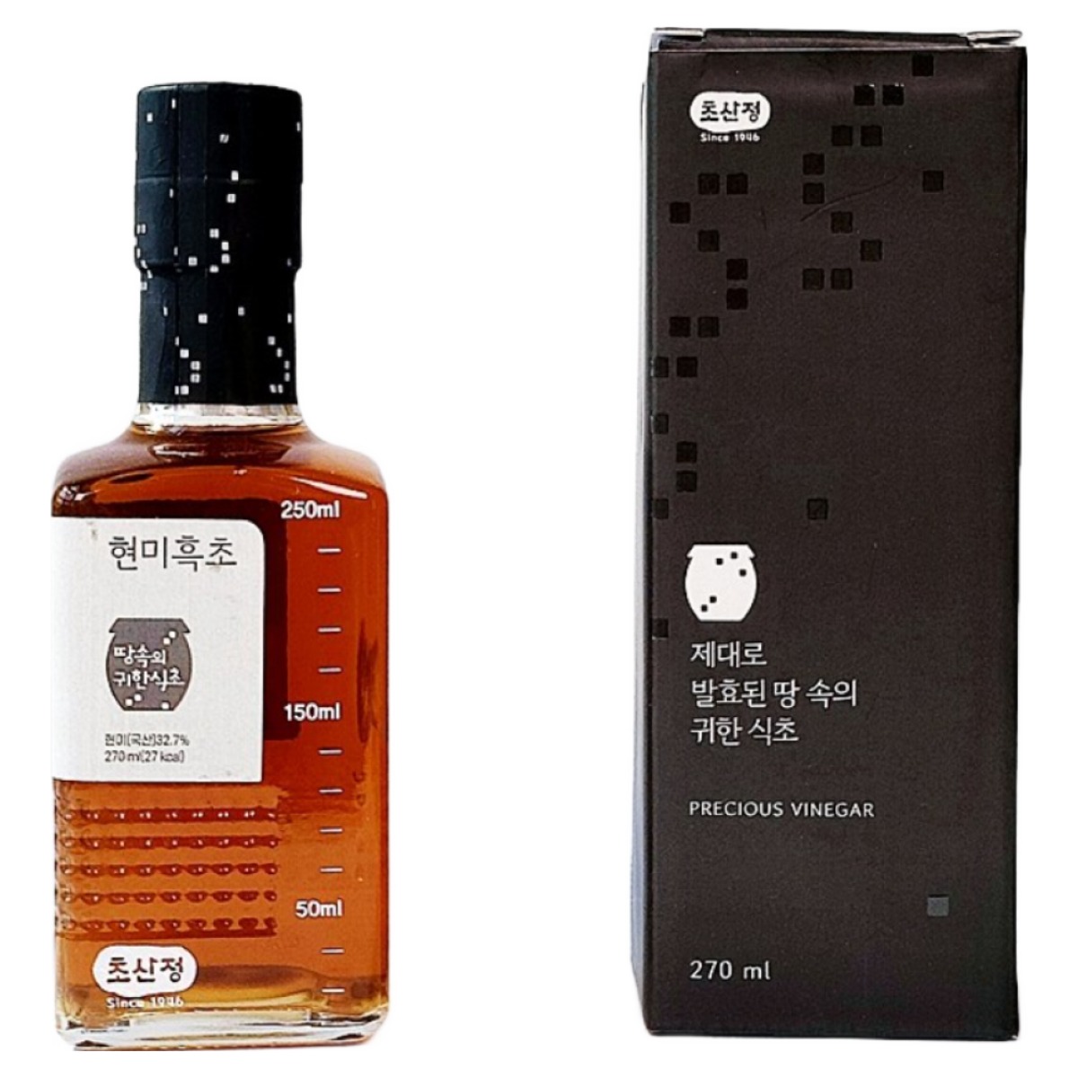 초산정 현미흑초 천연발효 현미 식초 270ml 35,200원