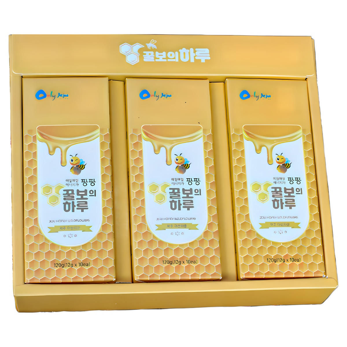 제주송키 꿀보의 하루 벌꿀스틱 360g 12g x 30개 25,000원