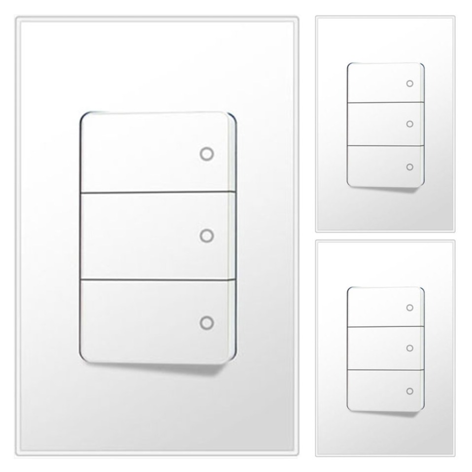 보에담 스위치 3구 1로 점프선 내장 스노우화이트, 3개 24,300원