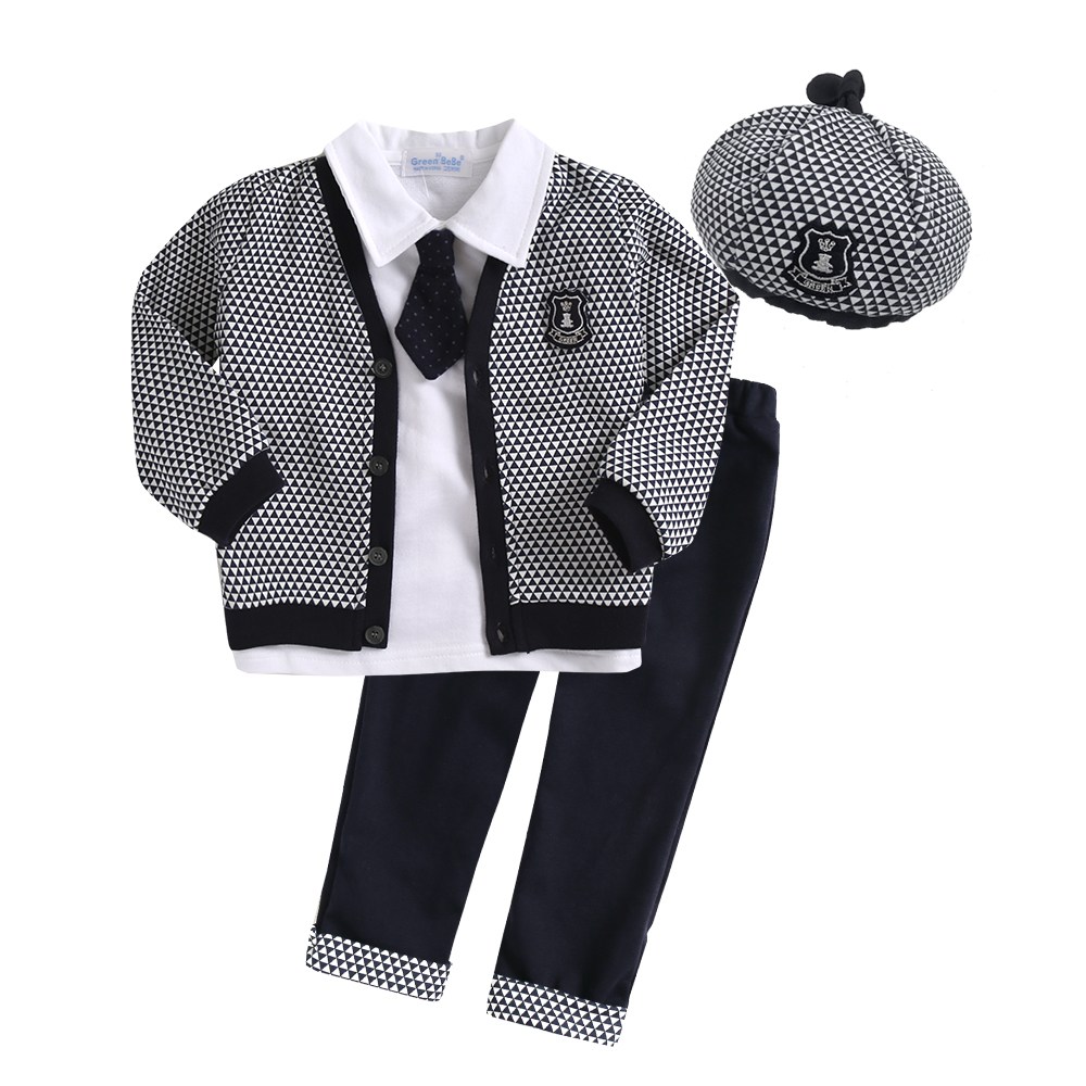 그린베베 국내생산 영유아용 모던삼각 남아정장 5종세트 31,090원