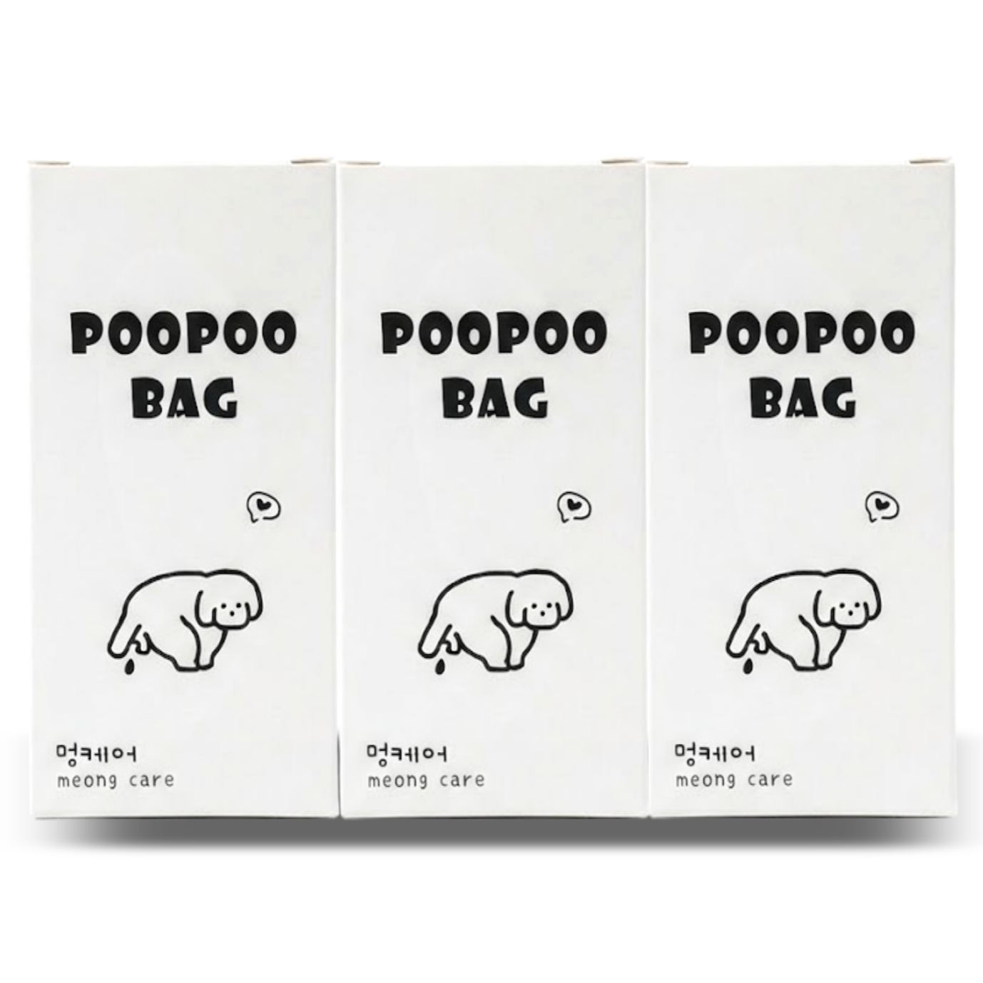 멍케어 강아지 배변봉투 리필형 풉백 똥츄 14,980원