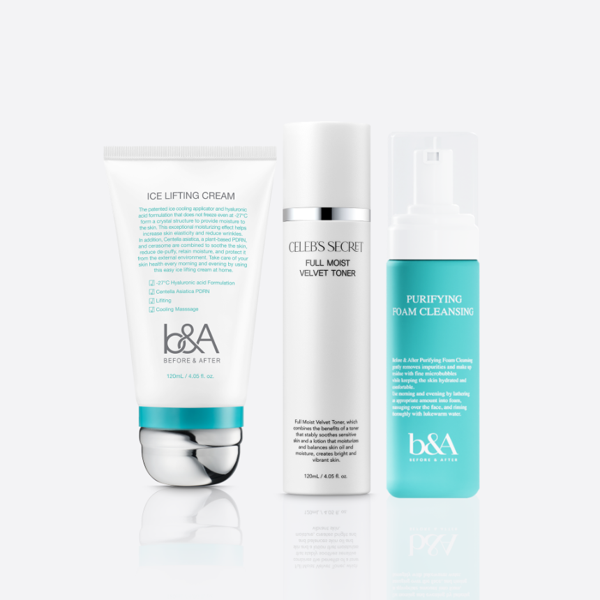 [본사 공식몰] 전속모델 김고은 PICK 비포앤애프터 [맨즈케어세트] 아이스리프팅크림 + 벨벳 토너 + 폼 클렌징 138,600원