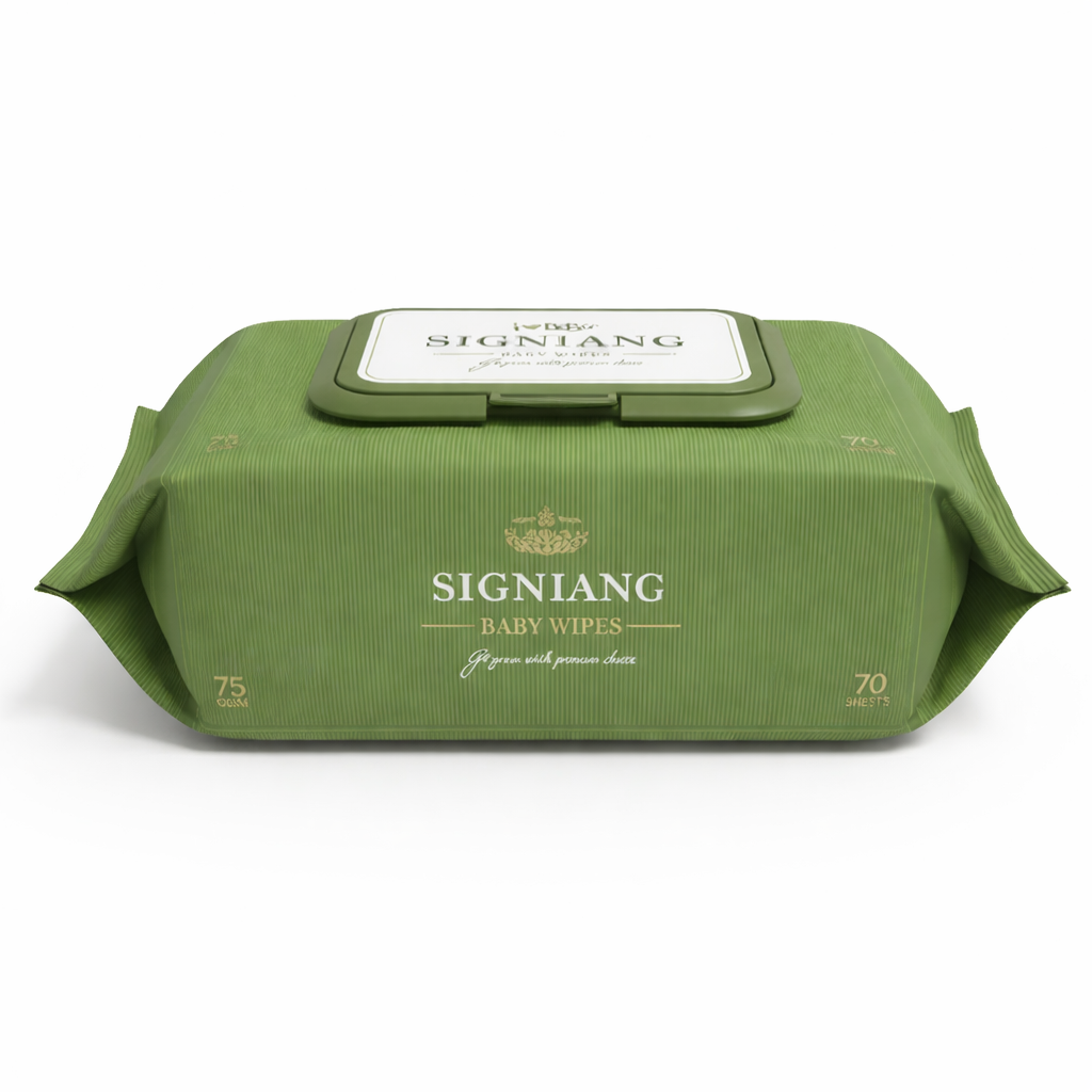 아이러브베베 시그니앙 더그린 아기물티슈 75g 77매 20팩 캡형 41,700원