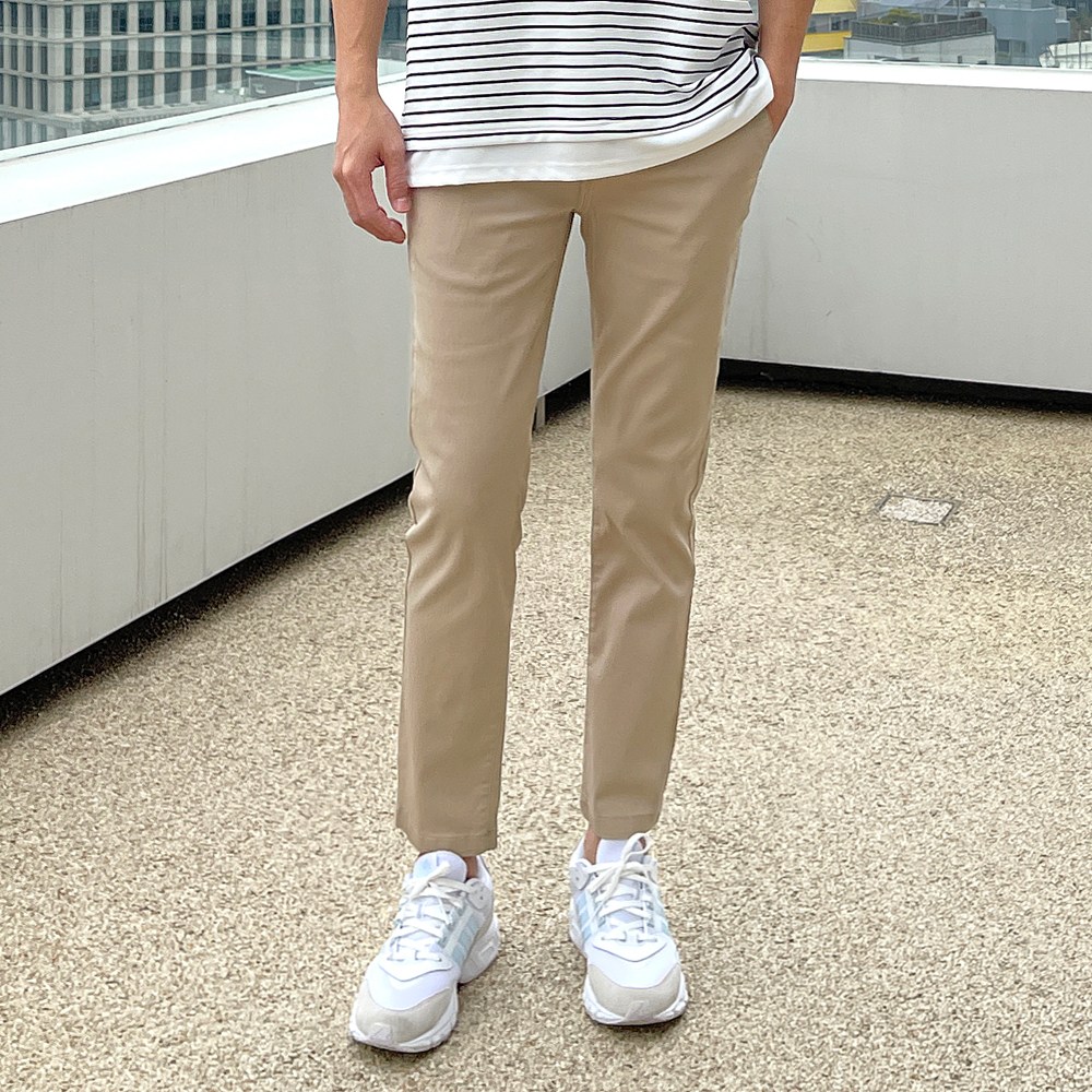 더맨쉽 스판 히든 매직밴딩 일자 면바지 SPTCP17006 27,800원