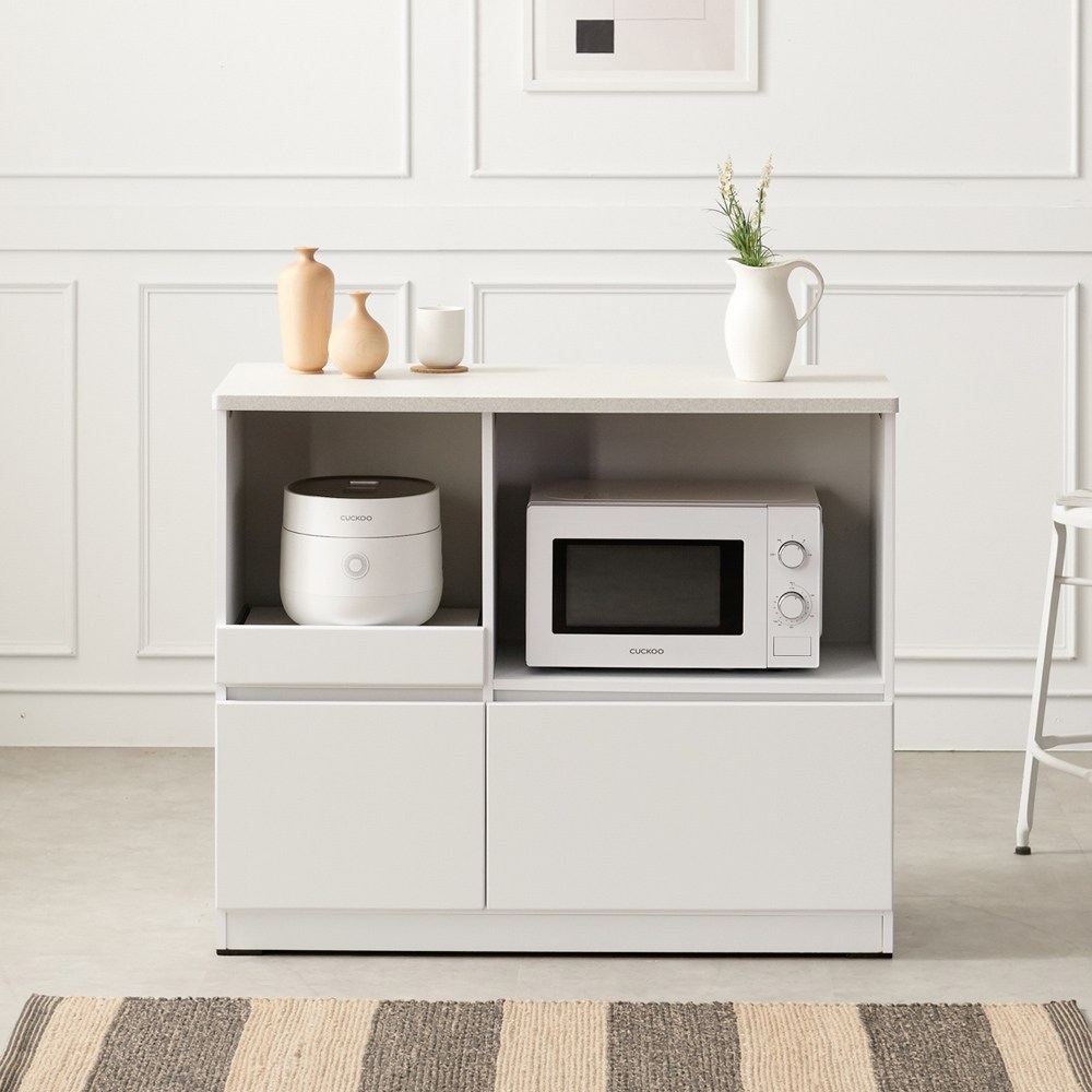 일송가구 홈바 B_two 아일랜드 식탁 테이블 렌지대 주방 수납장 128,890원