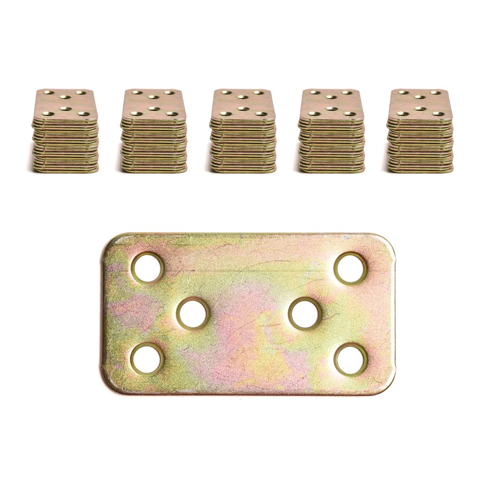 두일기업 일자 꺽쇠 6구 54x30 DIY 고정철물 꺽쇠 천연색 100개, 100개 25,900원