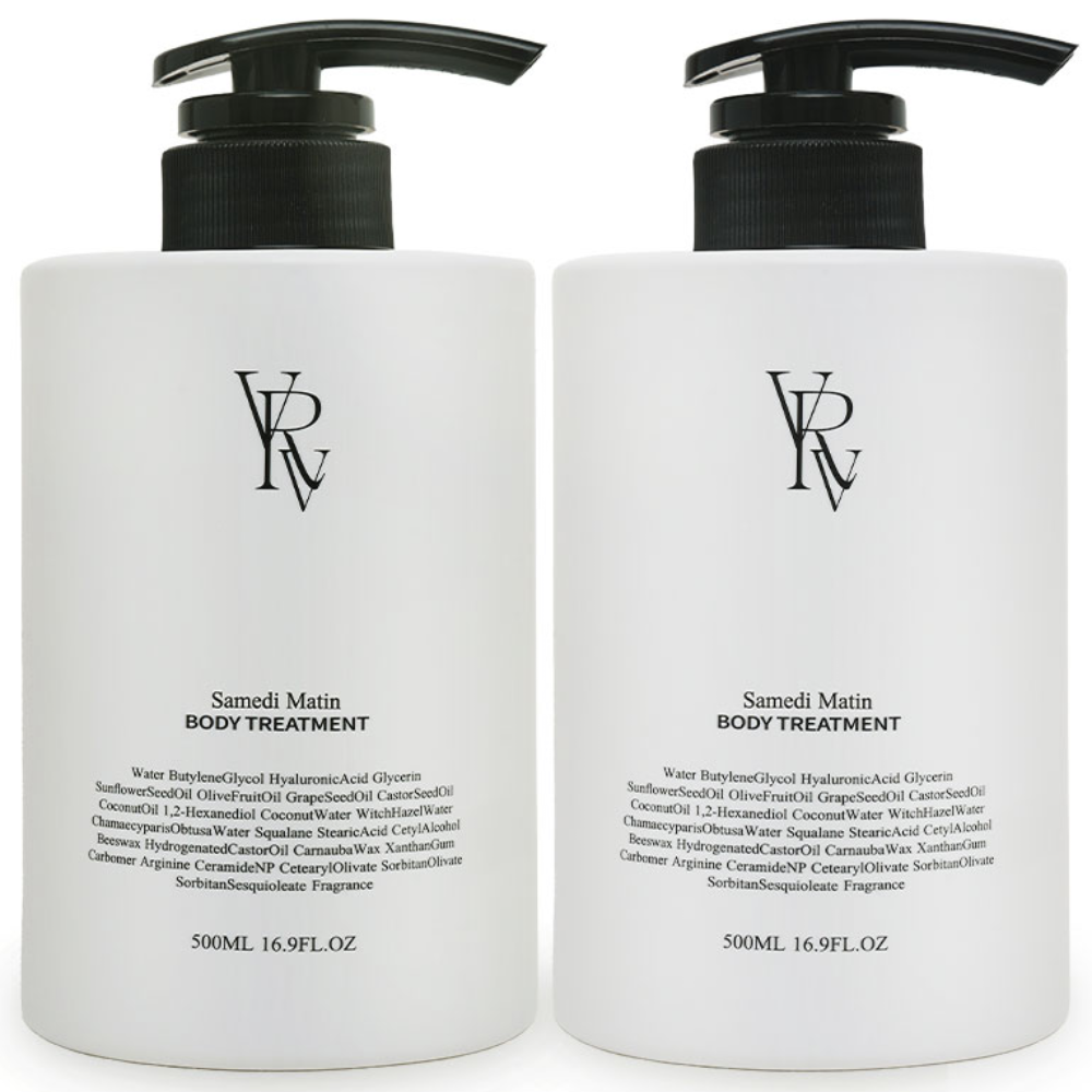 베르뷔 인샤워 바디 트리트먼트 로션 500ml 2개, 1세트, 2개, 500ml, 샘디마틴(라벤더+우드향) 75,000원