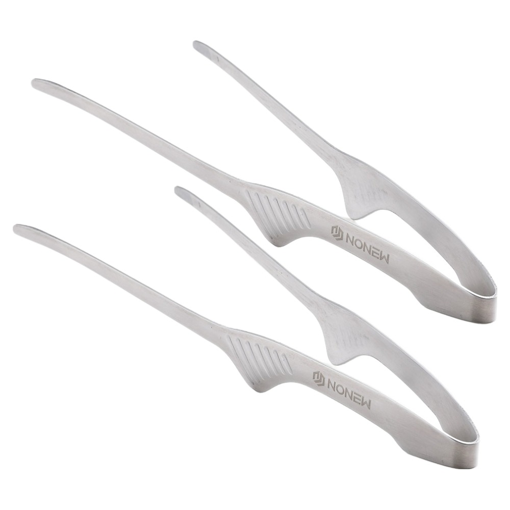 노뉴 캠핑주방 스테인리스 304 핀셋형 요리집게, 실버, 2개 5,790원