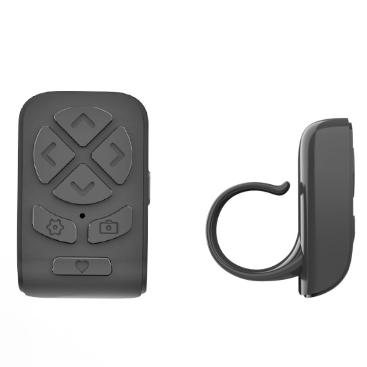 미가 블루투스 링 리모컨 스마트폰 태블릿 촬영 제어 셀카 영상 촬영 페이지 넘김 원격 컨트롤러, 1개, 블랙 18,800원