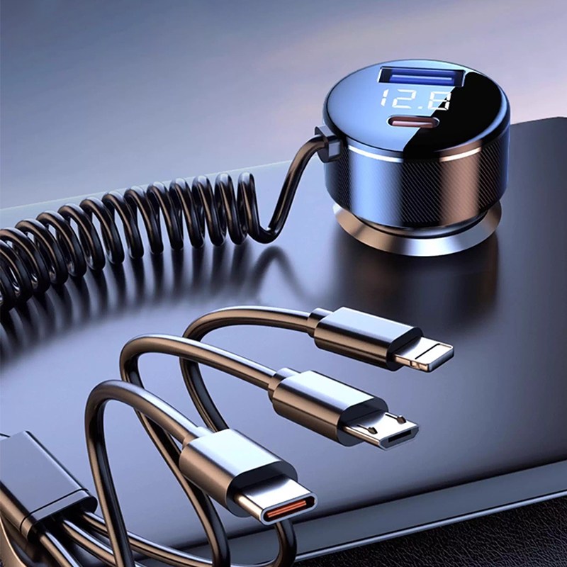 LA DERIVE 100W 초고속 차량용 5포트 충전기 PD3.0+QC3.0+트리플 1라인 충전형 차량용 충전기 아이폰용 8,990원