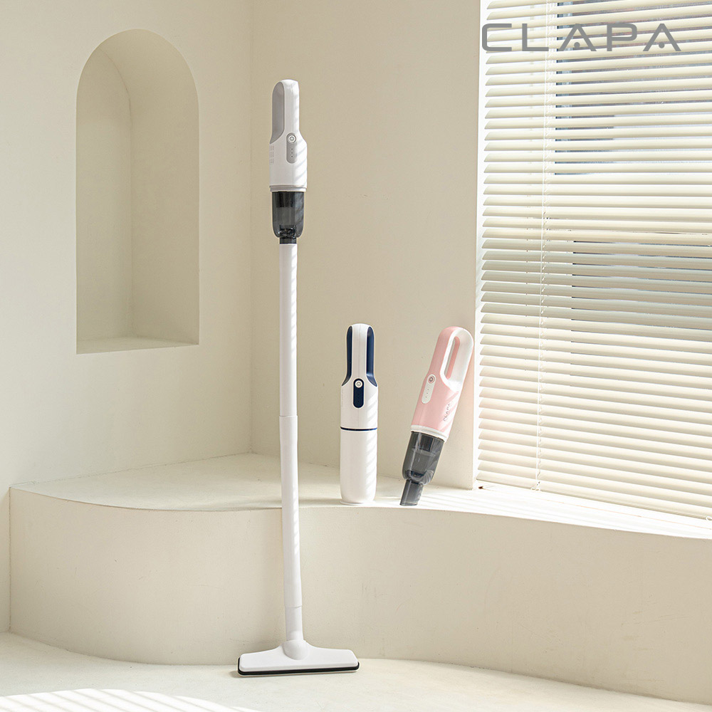 [누적 50만대 판매] 클래파 가벼운 미니 무선청소기 원룸 + 다용도툴 39,800원