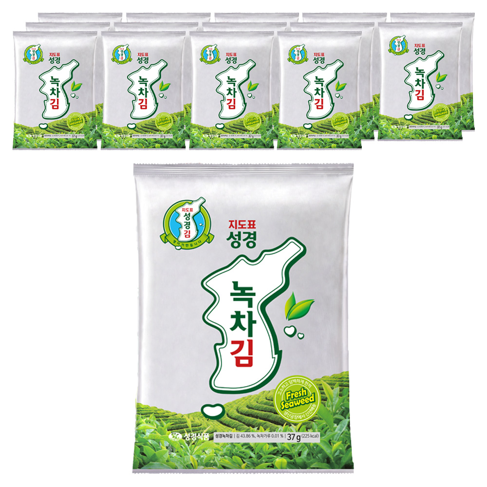 지도표성경 지도표 성경 녹차김, 37g, 15개 37,500원