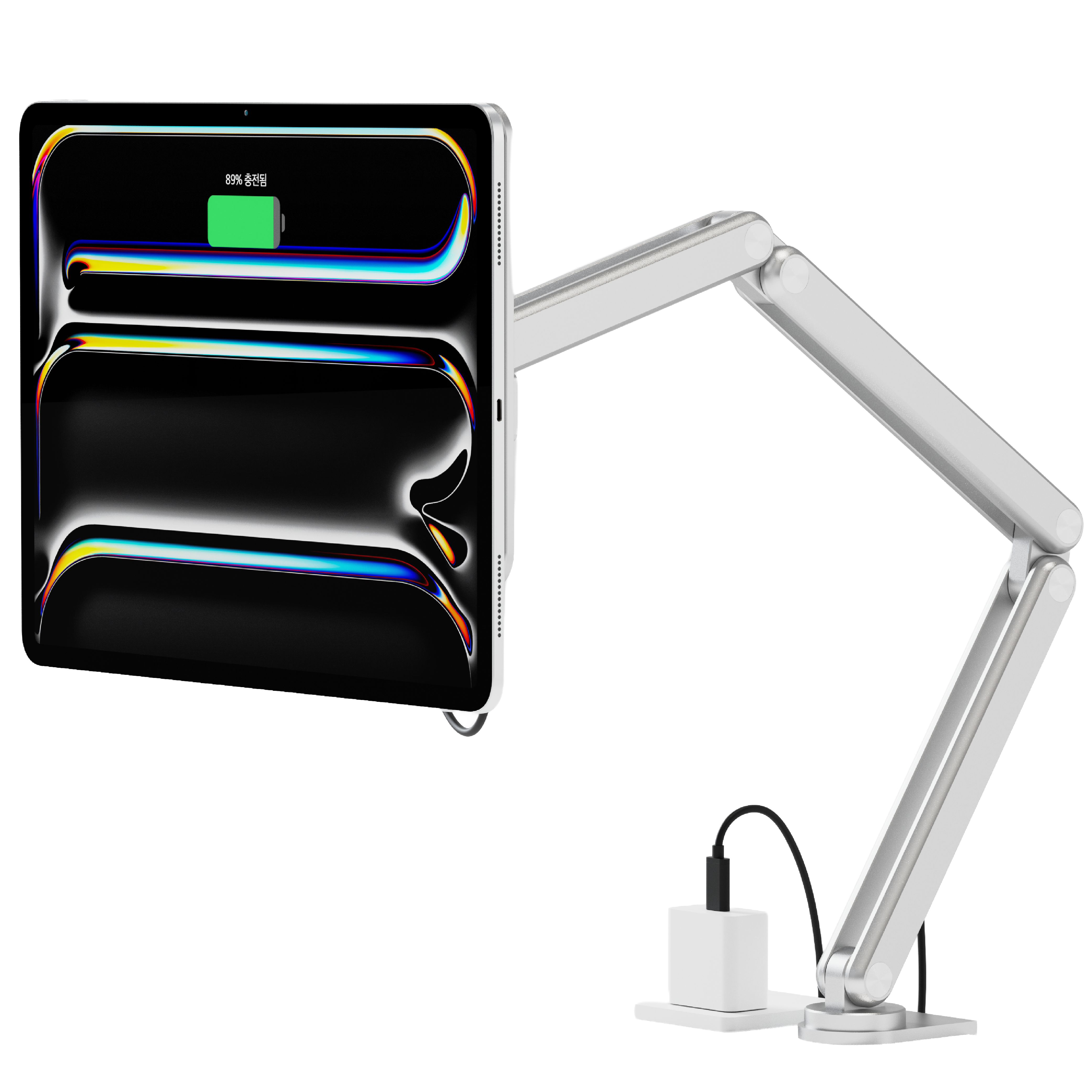 니케 Magsnap Anchor Charge 무선충전 마그네틱 암 거치대, 1개, 스페이스그레이, 에어13 (7/6세대) 159,000원