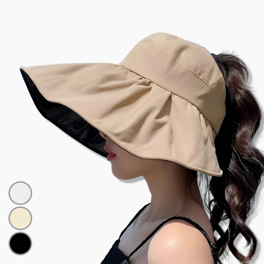여성 썬캡 자외선 차단 넓은챙 햇빛가리개 골프모자 17,800원