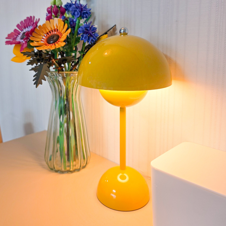 아이엔홈 플라워팟 감성 무드등 조명 LED조명 테이블램프, 옐로우 25,900원