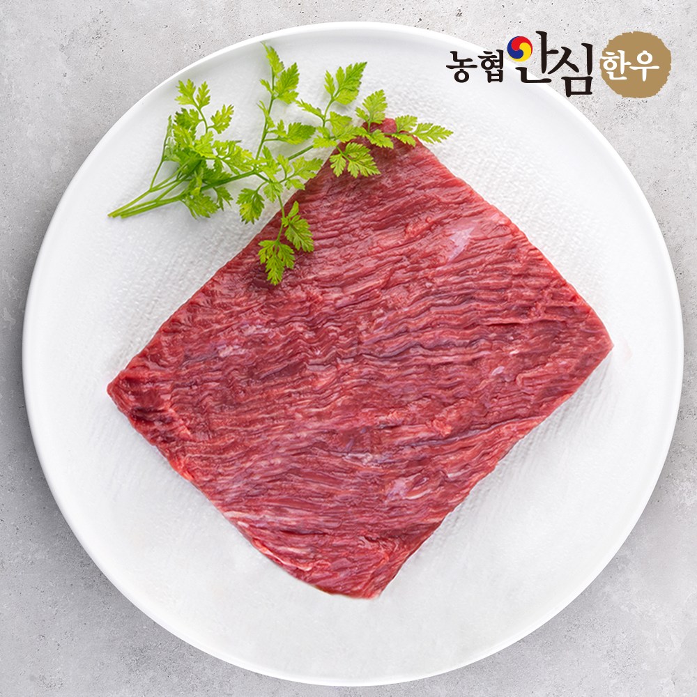 [농협안심한우] 1등급 한우 양지 국거리용 덩어리 500g(냉동), 1, 500g 24,900원
