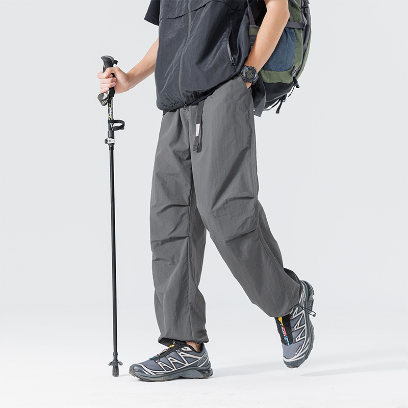 SMOPIG 남성 등산 아웃도어 바지 카고조거팬츠 와이드팬츠 여름 냉장고 바지 방수 원단 29,800원