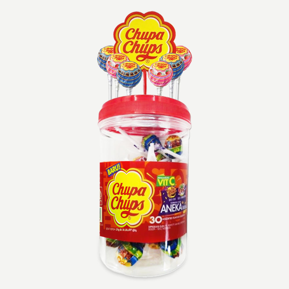 츄파춥스 막대사탕 30개입 원통형(270g) 8,000원