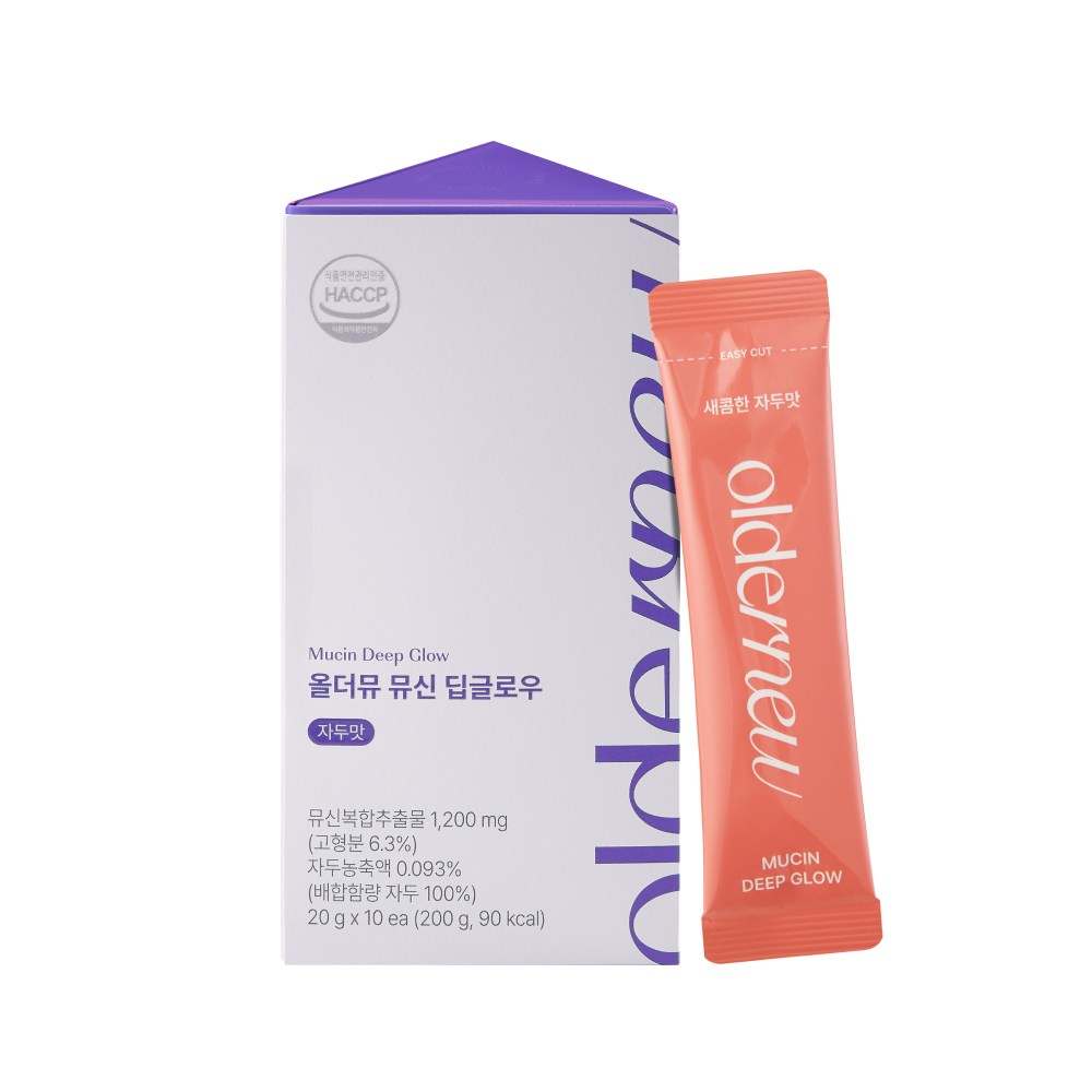 [본사공식몰] 올더뮤 뮤신 딥글로우 자두맛, 10박스, 10회분 189,900원