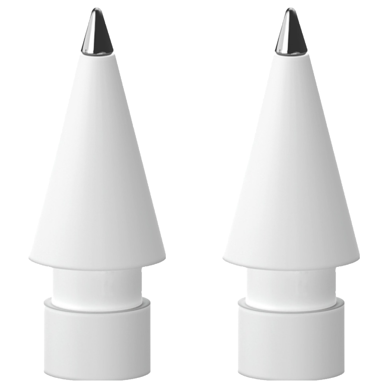 구스페리 애플펜슬 펜촉 반영구 메탈 팁스, 세필화이트, 2개 6,900원