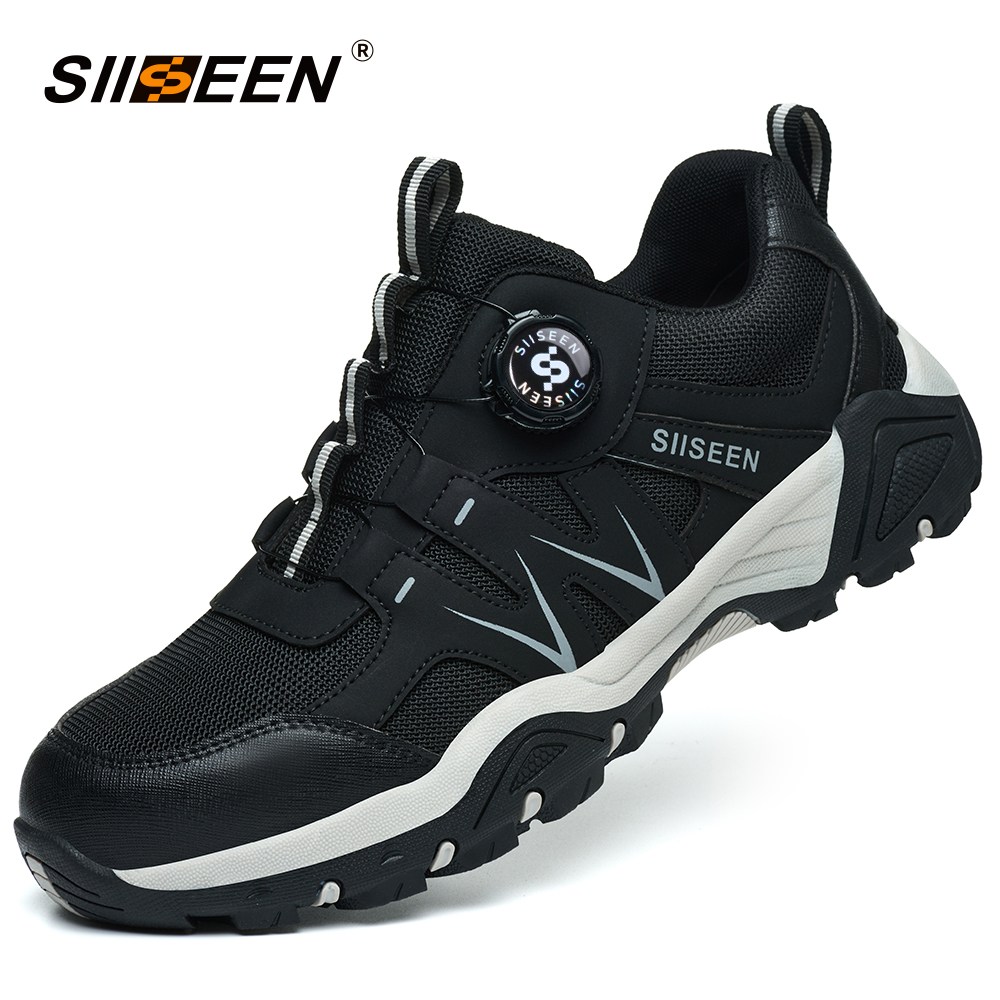 SIISEEN 남여공용 안전화 미끄럼방지 내마모 사계절작업화 S-2203 31,330원