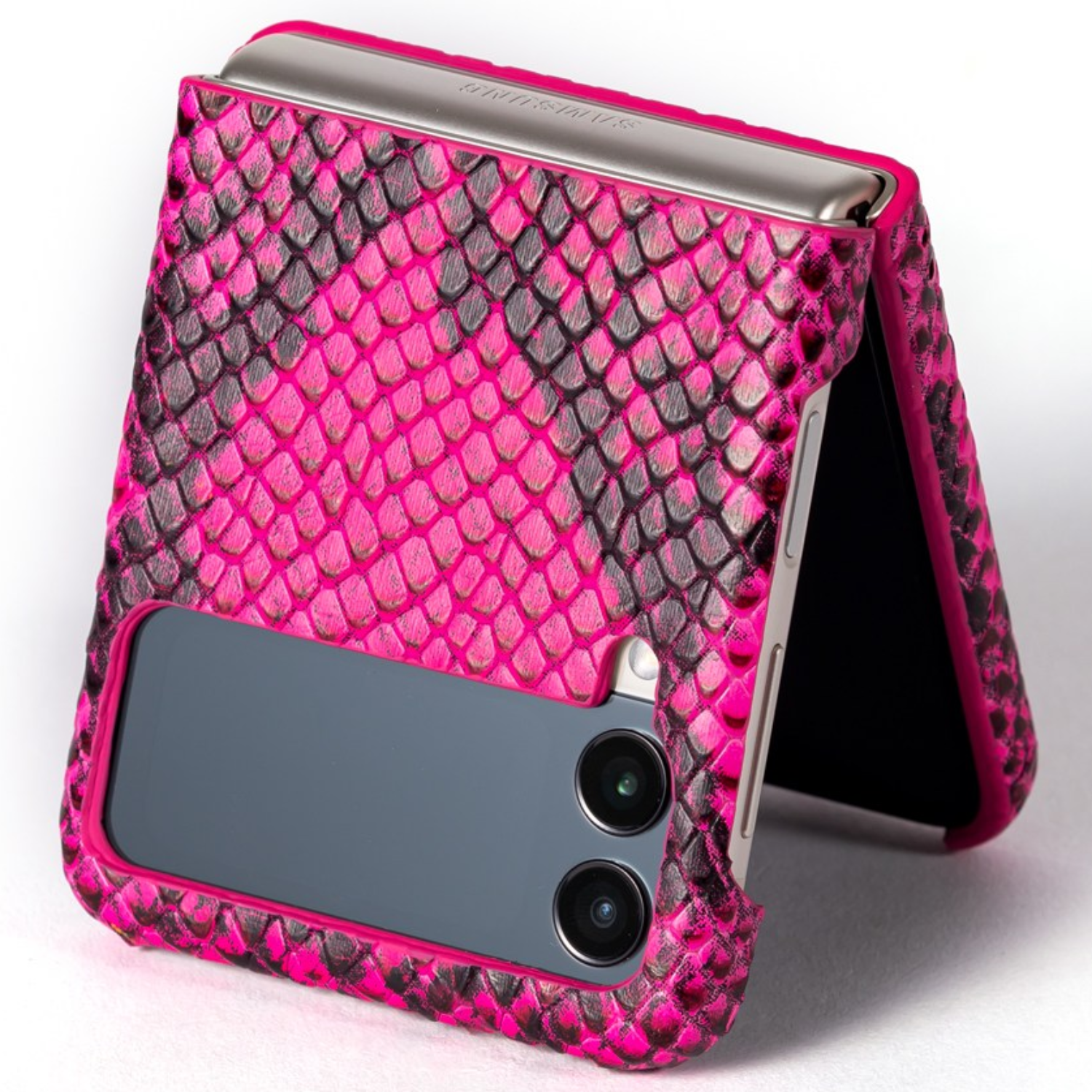 본아띠 머서 천연소가죽 아나콘다 풀커버 갤럭시 Z플립 케이스 39,700원