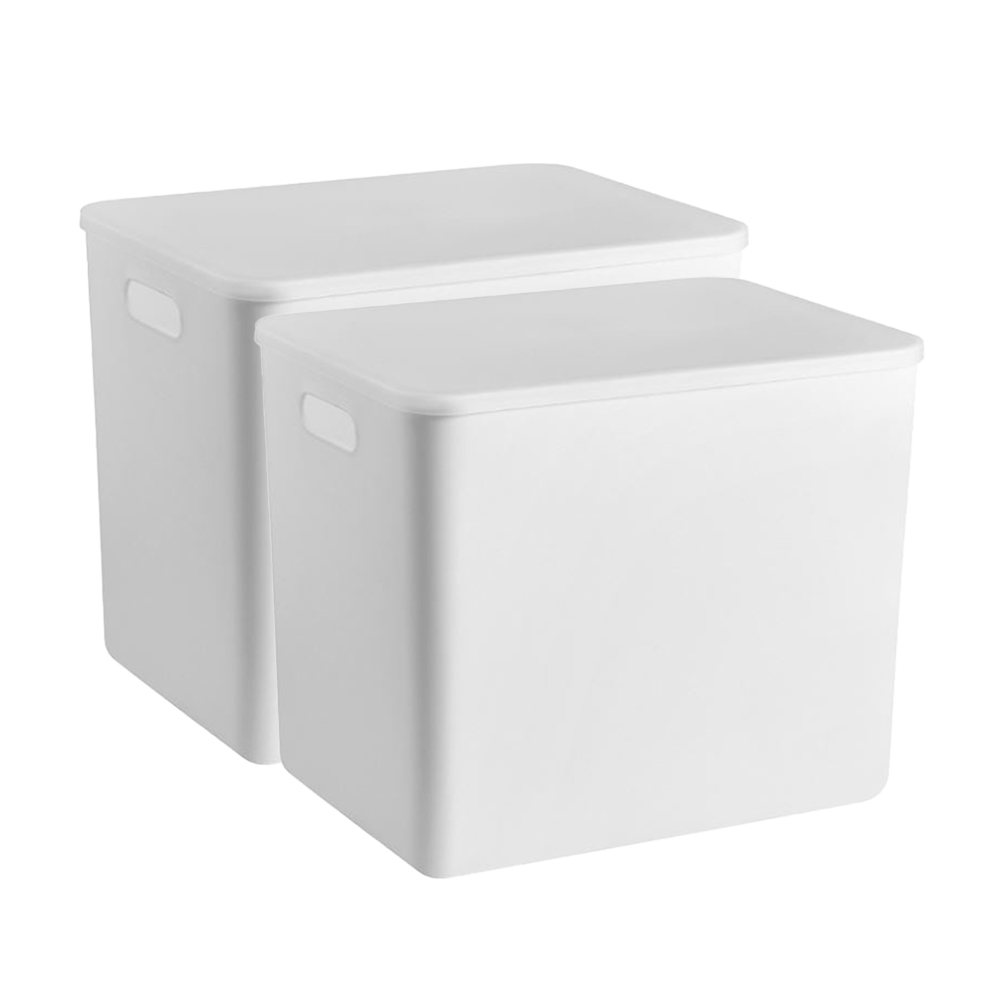 코드86 다용도 팬트리 수납 바구니 리빙박스 정리함, 화이트, 2개 21,800원