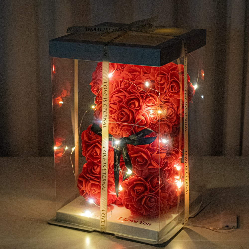 마음담은집 플라워베어 장미곰돌이 조화 로즈베어 여자친구 선물 29,890원