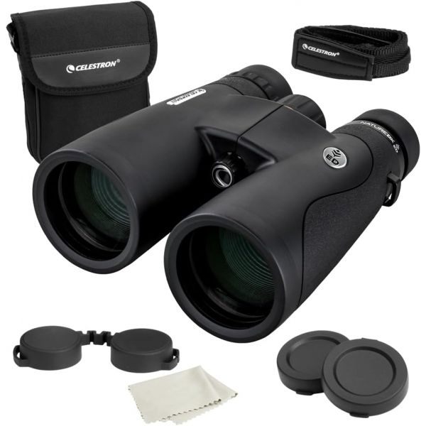 Celestron 쌍안경 망원경 셀레스트론-네이처 DX ED 12x50 프리미엄 – 초저분산 대물렌즈 실외 및 조류 –BaK-4 프리즘으로 완전히 다중 코팅된 고무 장갑 - 안 488,300원