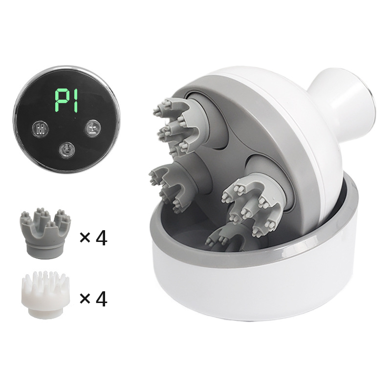 keka 두피 마사지기 머리 안마기 건습양용 실리콘 저소음 전신사용 USB 16,900원