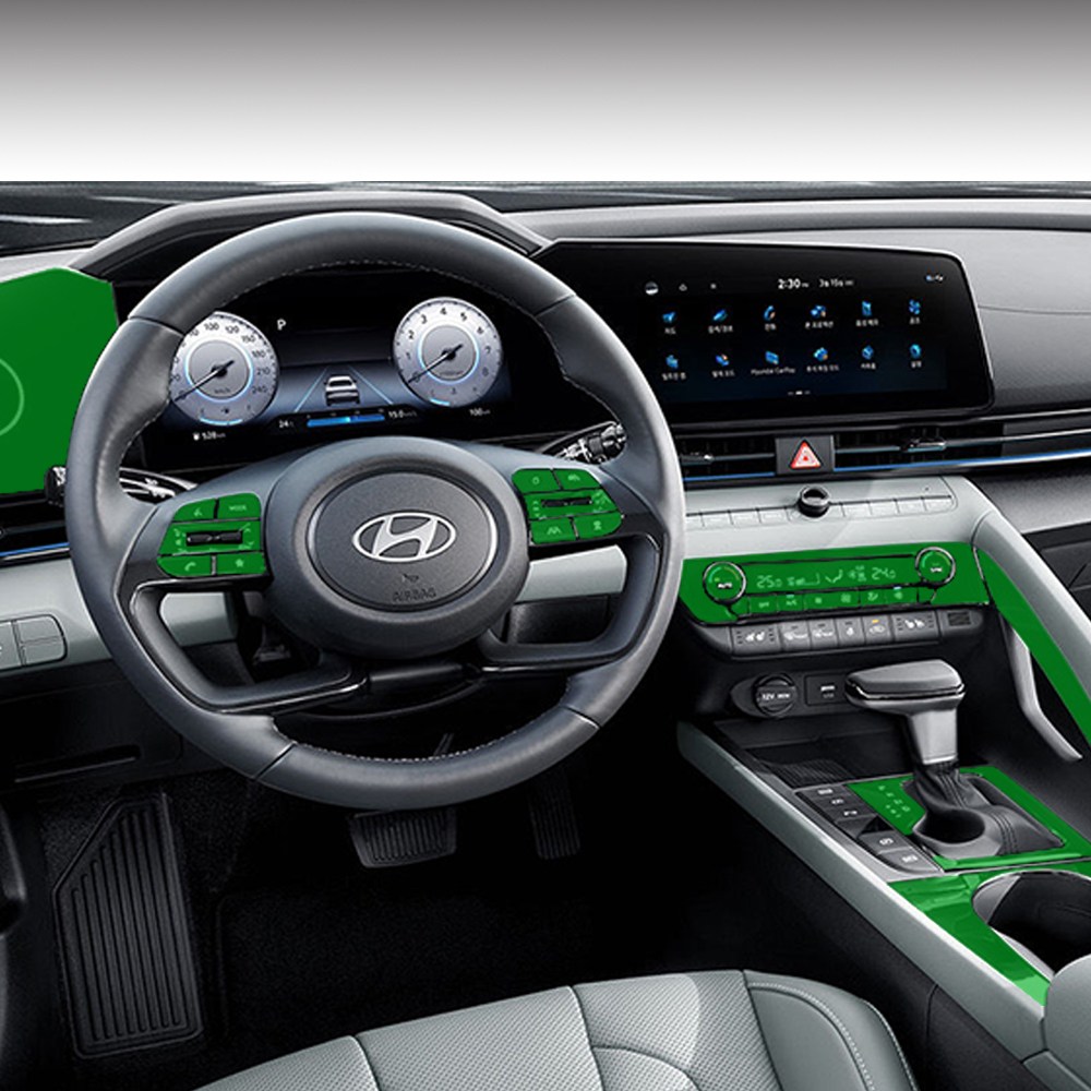 스킨엑스 아반떼 CN7 페이스리프트 실내필수패키지 PPF 차량보호필름, 1개 26,000원