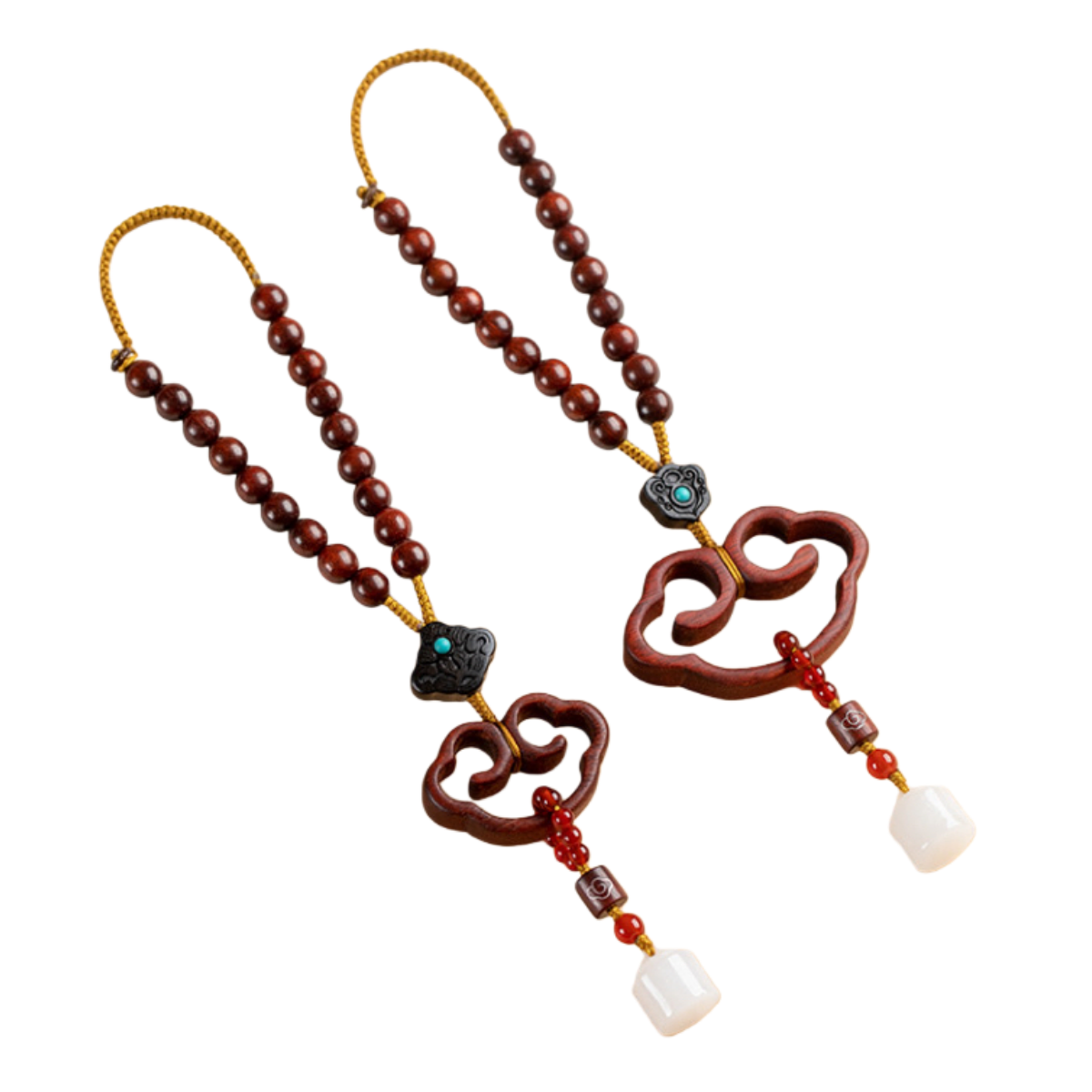 가원홈 차량용 소원성취 삼재 재물운 안전운전 무사고 염주걸이 1+1, 2개, 자단목 15,900원