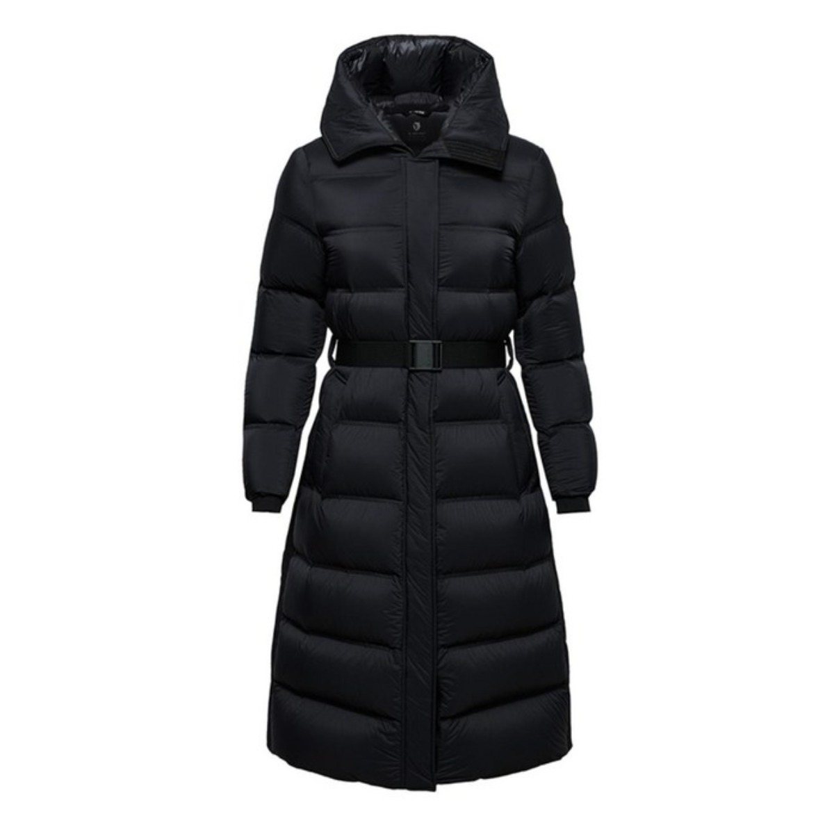 [백화점발송] 블랙야크 여성 롱패딩 캠핑 골프 산책 허리라인 벨트 옆트임 네오필 다운 자켓 303,900원