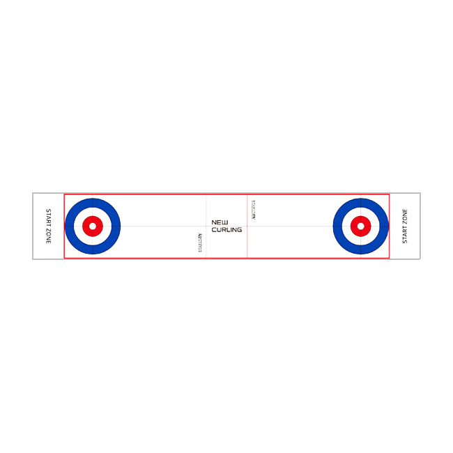 뉴스포츠교육 뉴 컬링 롱 매트 롤 타겟 297,000원