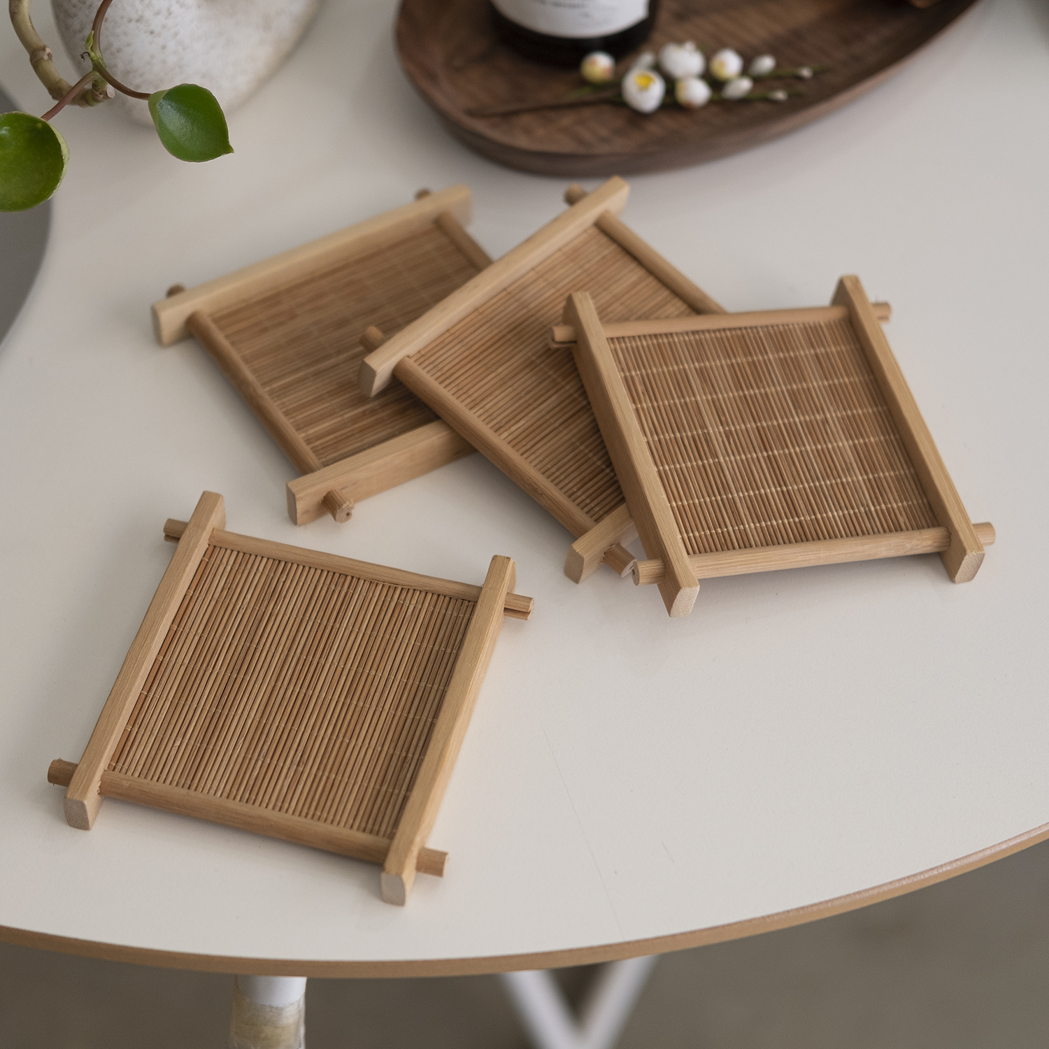 대나무 정사각 코스터 10,260원