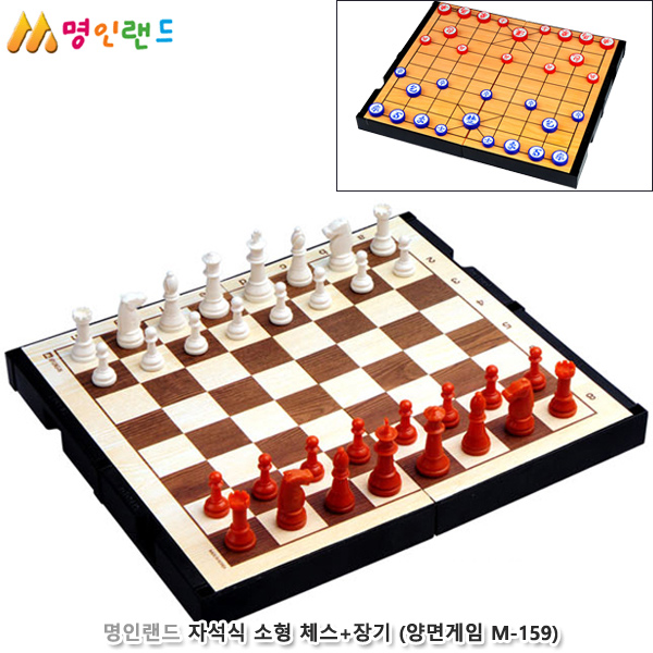 양면보드게임 체스 바둑판 장기판 세트 마그네틱 교육용 어린이 41,900원