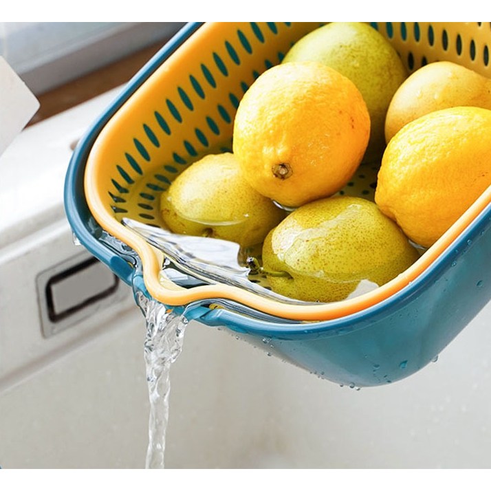 해피스토어 편리한 과일야채 물빠짐 다용도 세척바구니 소, 중, 대 3종세트 6P 12,800원