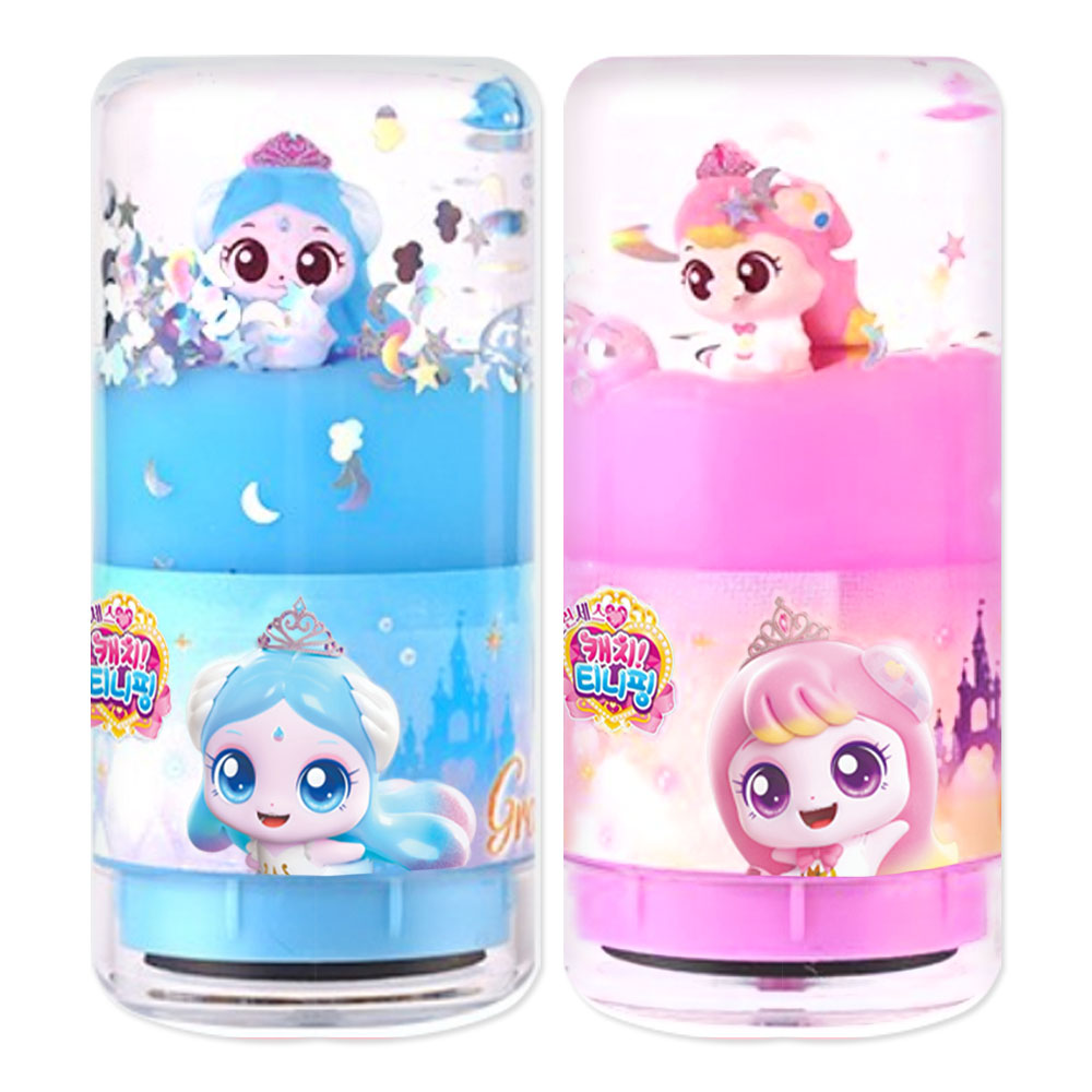 프린세스 캐치티니핑 워터볼 토이스탬프 2종 세트 16,000원