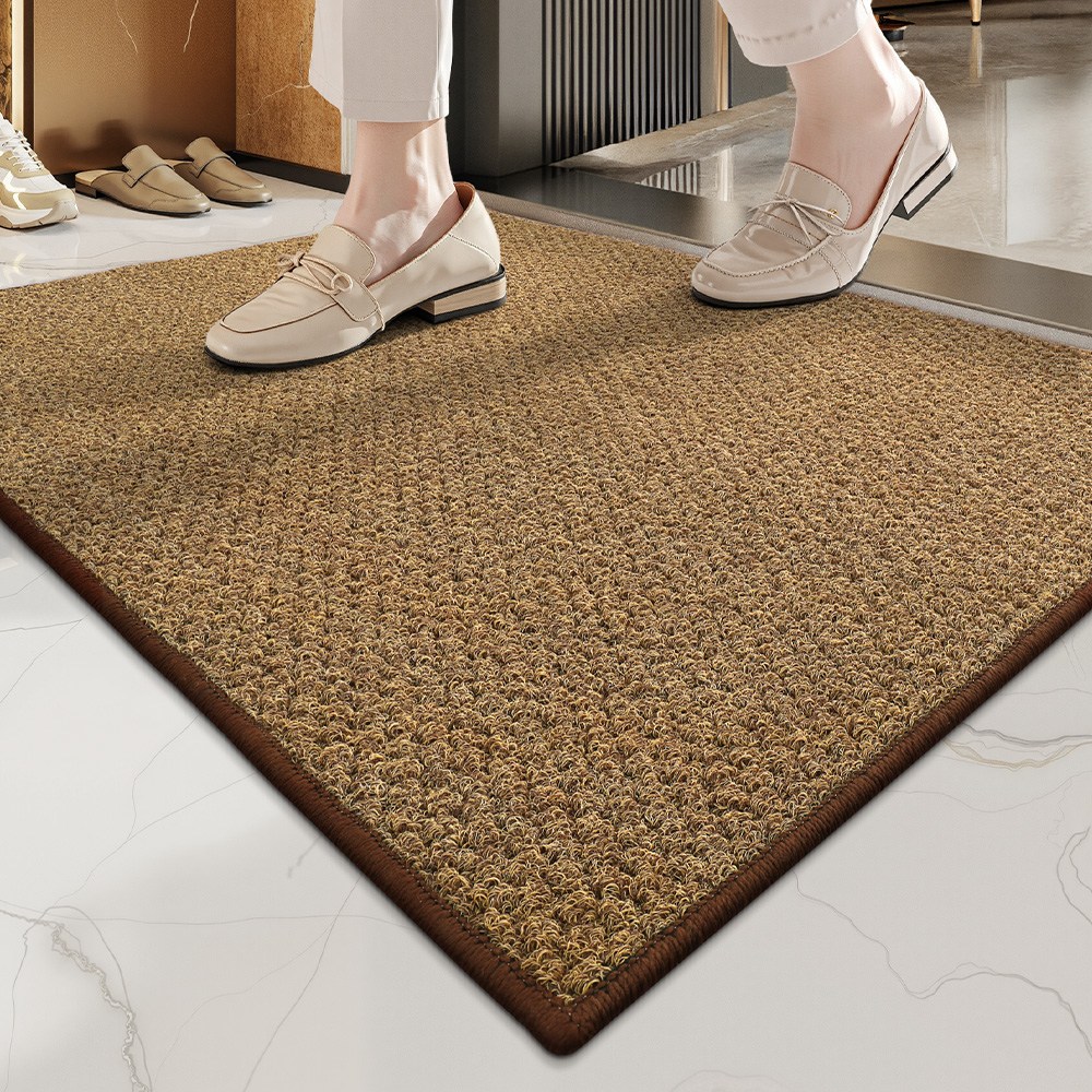 DEXI 1개 바닥 출입구 발판 매트 웰컴 현관 미끄럼방지 발매트 매트 미끄럼방지, 세탁 가능, 단색, 직사각형, 손세탁 전용, 기계제작 입구 매트 실내외 사용 10,900원