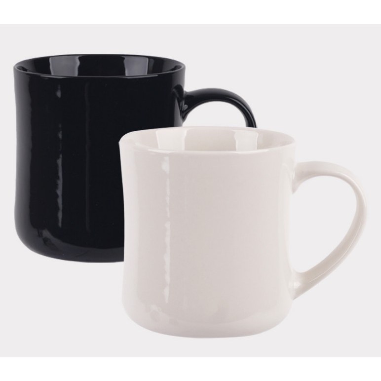 아트웨어 더 심플 머그 450ml 블랙 화이트 2종 / 머그잔 도자기 4,840원