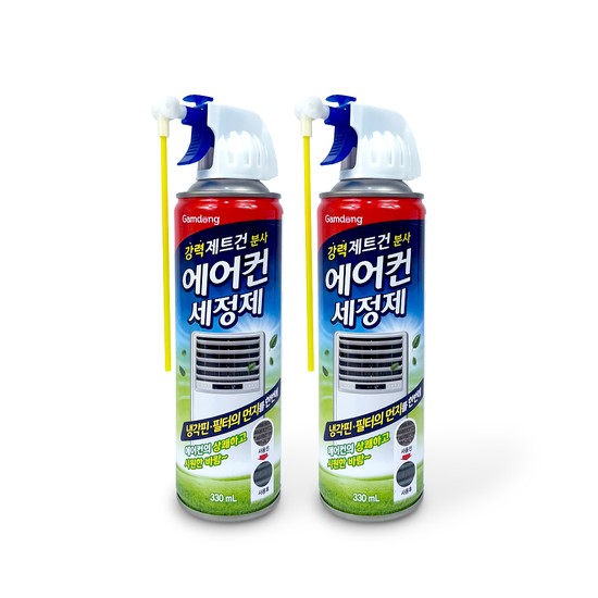 청개구리 에어컨세정제 가정용 330ml-2개 에어컨 청소 탈취제 스프레이 필터 8,060원