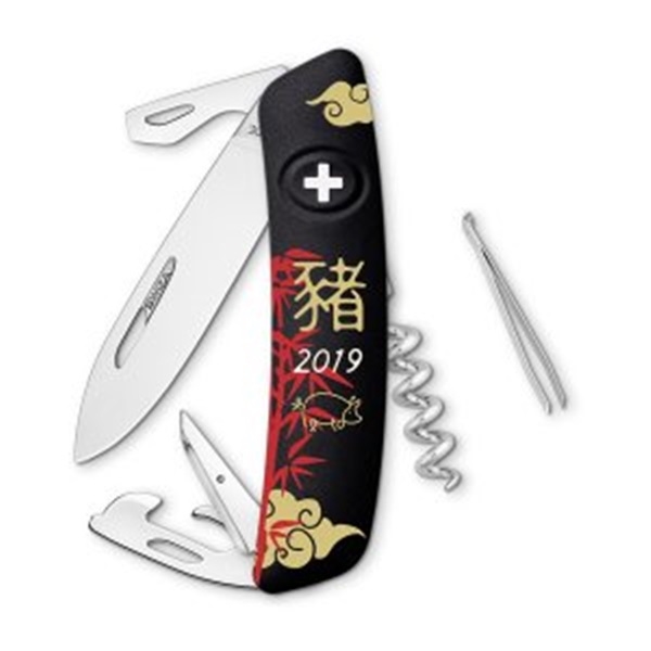 스위자(SWIZA) D03 Chinese New Year 2019_black(11가지 기능) 한정판 멀티툴 37,800원