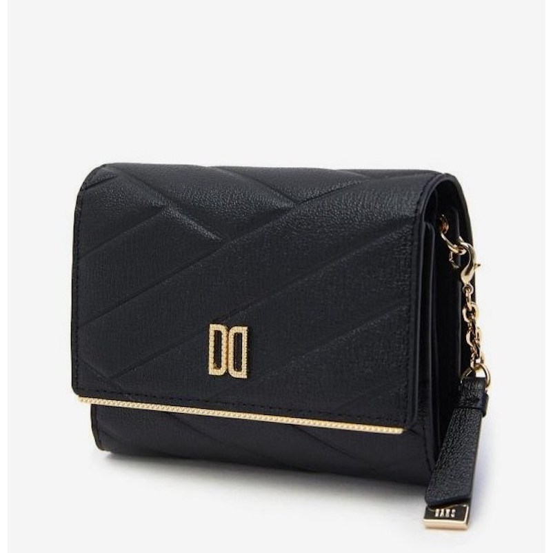 닥스 블랙 칼라일 패턴 골드 DD 3단 반지갑 (선물포장) 159,800원